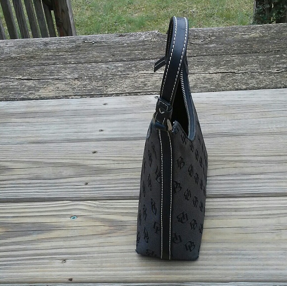 Dooney & Bourke Signature Purse, Dark gray - Picture 5 of 8